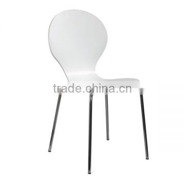 2015 New Premium Modern curved plywood chair, chair seat plywood, plywood chair seat