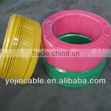 300/500v 10mm2 copper conductor PVC insulated electric wire
