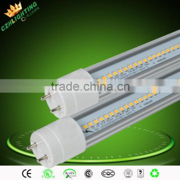 IP44 18w t8 led tube t8 fluorescent tube t8 led tube lighting with pure white