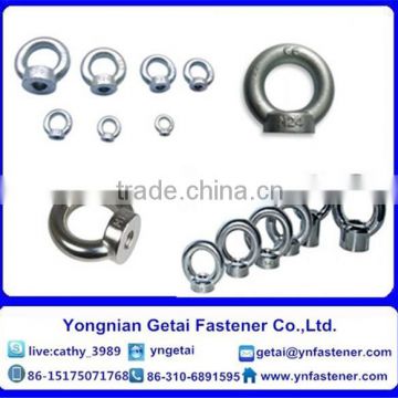 China Galvanized Carbon Steel Lifting eye nuts