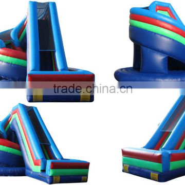 2016 newest Inflatable Twist Slide Commercial PVC Vinyl Inflatable Slide