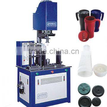 dongguan xiehe plastic pipe hot melt welding machine/rotary melting machine