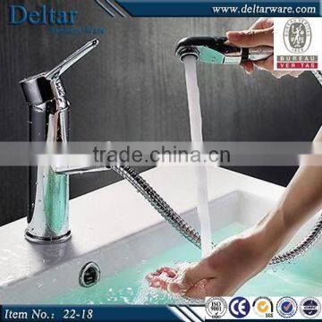 kitchen faucet pull out cold water tap, stainless steel hose, wash basin sink faucet