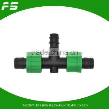 DN16 Drip Irrigation Tape Single Barbed Tee Connector