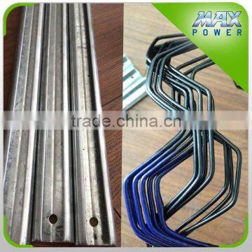 2016 new galvanized plastic locking profile