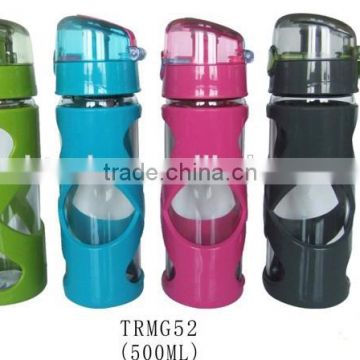 500ml Colorful tritan sports water bottle/BPA free plastic drink bottle