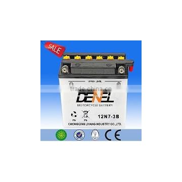 YB7L-B dry-charged motorcycle battery high quality battery