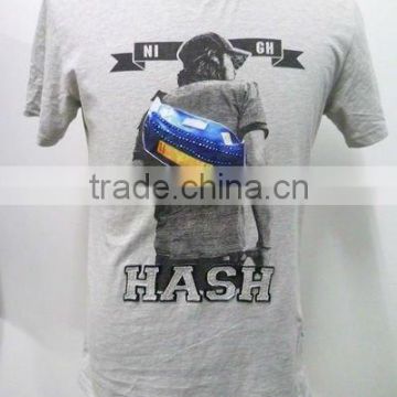 Custom Made 100% Cotton Promotional T-shirt with OEM Printing