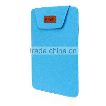 China supplier wool felt laptop bag for MacBook Pro/Air,notebook computer handbag