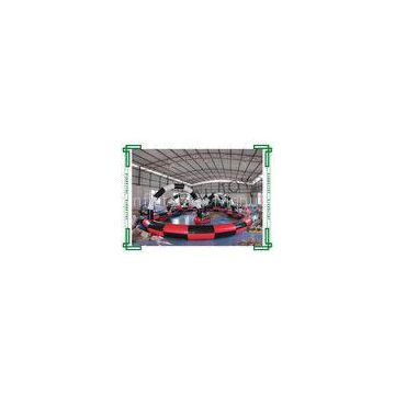 0.9mm PVC Inflatable Sport Game , Outdoor Inflatable Race Track