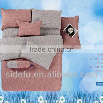 Cotton Bedding Set (SDF-2013NN010-MDXD-BRICK RED)