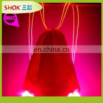 New product hot selling led flashing backpack from China
