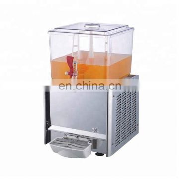 commercial Beverage Dispensers Stainless Steel 16l capacity mix fruit drink juice dispenser, post mix dispenser