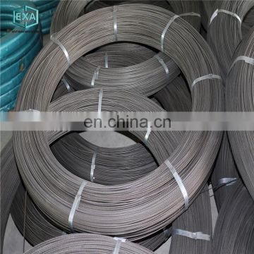 high tensile 4.8mm 6.5mm 7.0mm prestressed cable low relaxation pc steel wire price with spiral ribs