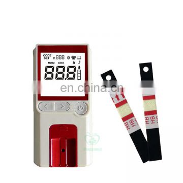 MY-B034A-B laboratory testing equipment medidor de hemoglobina hb blood hemoglobin meter portable with strips