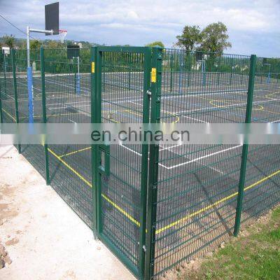 Double wire mesh fence panels