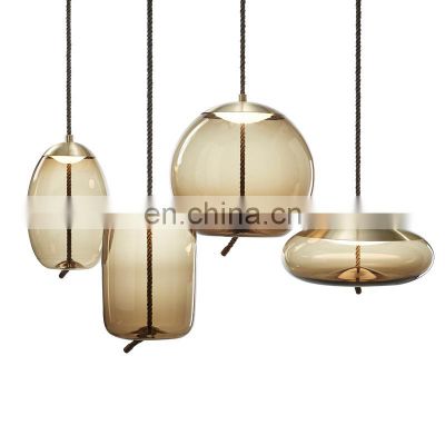 Restaurant led pendant lighting shape modern chandeliers pendant lights