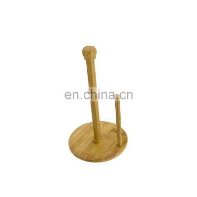 Bamboo Paper Towel Holder Napkin Holder for Kitchen and Living Room