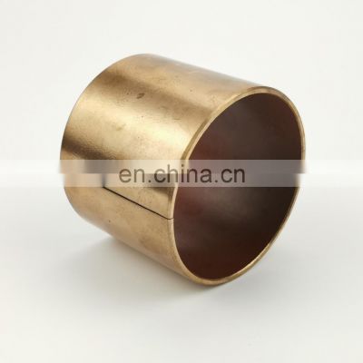 Custom Sleeve Type Self Lubricating  Split  Wrapped Bronze Bushings