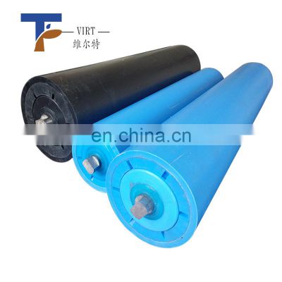 Machinery belt conveyor impact rubber ring lagging idler