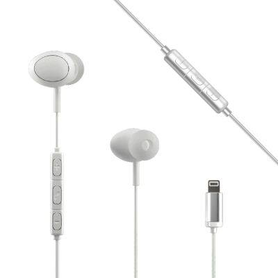 Mfi Approved Cellphone Earphones With Light-Ning Digital Connector For Iphone