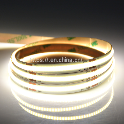 High quality best price 420led flexible tape 3000k 4000k 6500k 24v 12v cob led strip lights