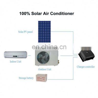 Electrictity-Saving 24000Btu 3P 2Ton Split Type 100% Sola Air Conditioner Solar