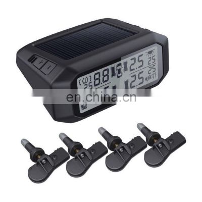 Solar power wireless display internal TPMS for cars 4wds vans with internal tire/ tyre pressure monitor