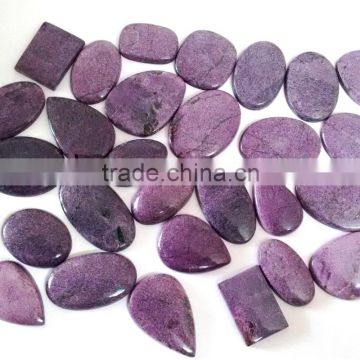 Natural Purpurite stone natural semi precious stones wholesale loose cabochon gemstones authentic gemstones