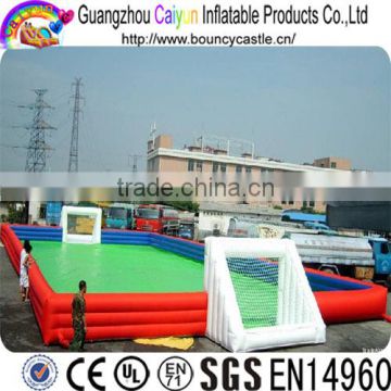 CE Standard Inflatable Football Field For Soccer Competition