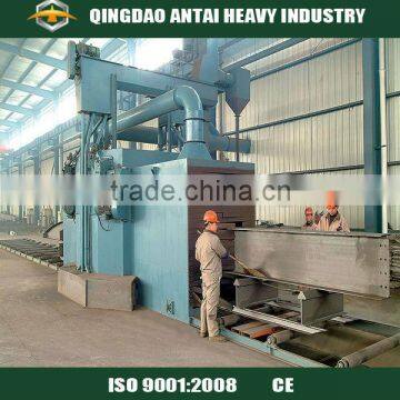 H beam shot blasting /cleaning machine