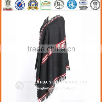 High Quality woven 100%acrylic men shawl