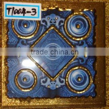T1004-3 SIZE 80*80MM HOT SALE &NEW stair DECORATION CRYSTAL WALL CERAMIC TACO tile