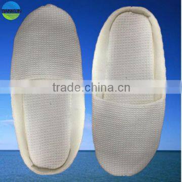 high grade cover heel style waffle hotel slipper