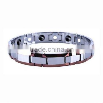 gold plated bracelet tungsten magnetic bracelet tungsten healthy bracelet tungsten jewelry