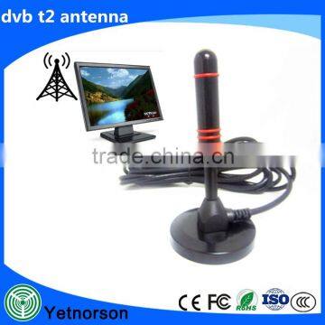 Factory supply magnetic outdoor digital car TV antenna with booster and IEC connector