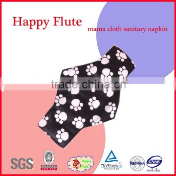 2015happy flute hot high quality reusable mama cloth sanitary napkin
