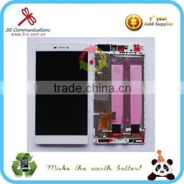 original lcd repair parts for P8 5.2'' display screen, touch assembly with frame white or black for Huawei
