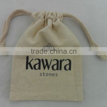 cheap cotton small pouch bag drawstring bag whole sales