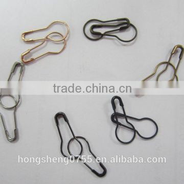 Colorful pear shaped safety pin with high quality for wholesale