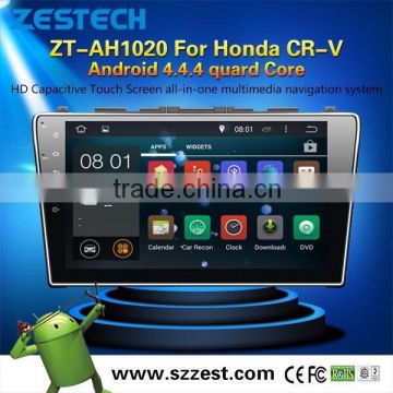 2015 NEW HOT SELLING car audio for Honda Android4.4.4 up to 5.1 OBDII 1.6GHz MCU 3G WiFI