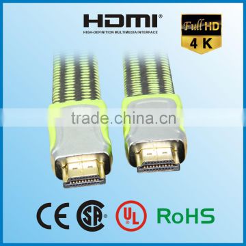 High Spead Flat HDMI cable V2.0 support 4K*2K, 3D made in shenzhen