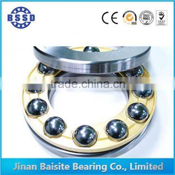 China Supply Single Brass Cage Thrust Ball Bearing 52422M