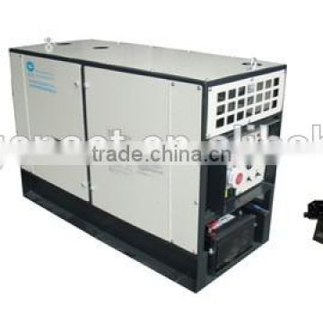 generator set for heated tank container