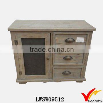 Antique style wooden cabinet for TV