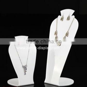 Cuatom Plastic Acrylic jewelry display bust