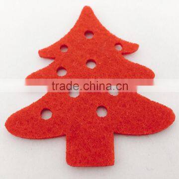 Customizable Laser Cut Felt Christmas Decoration Garlands Ribbon Tree