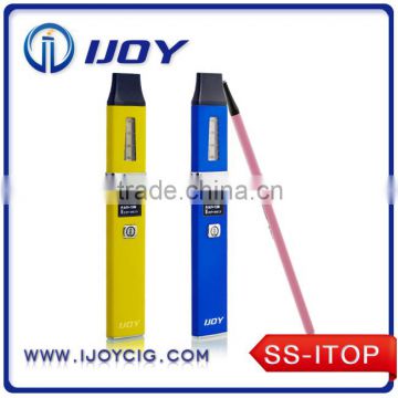 IJOY supply original design with patent slimmest ss itop e cigarette in the world