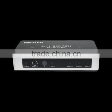 High quality HDMI Switch 3 x 1 support PIP, HDMI 1.4