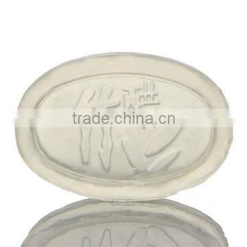 40g transparent soap for hotel with customized fragrance